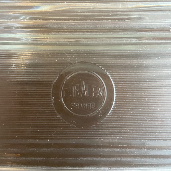 Made in France Duralex Glass Butter dish - Picture 4 of 6